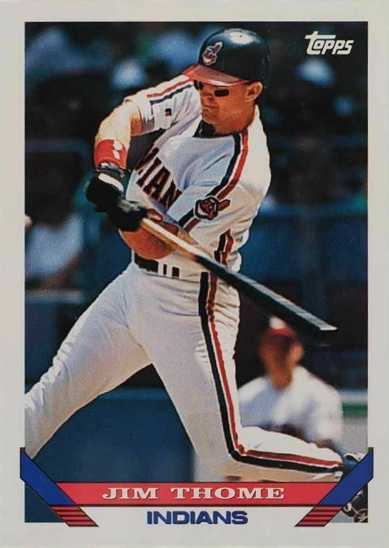 1993 Topps Jim Thome #603 Baseball Card