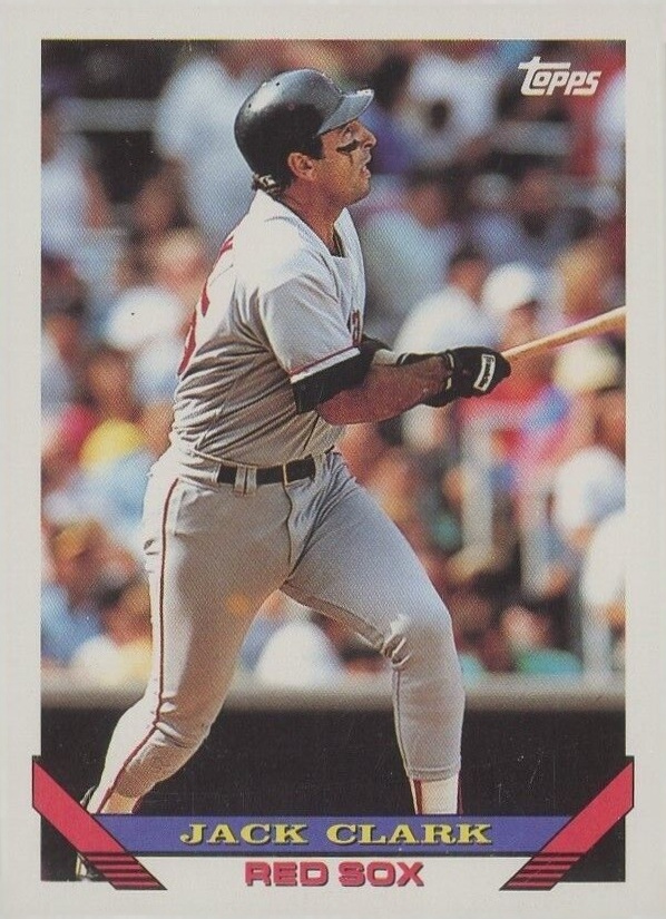1993 Topps Jack Clark #781 Baseball Card