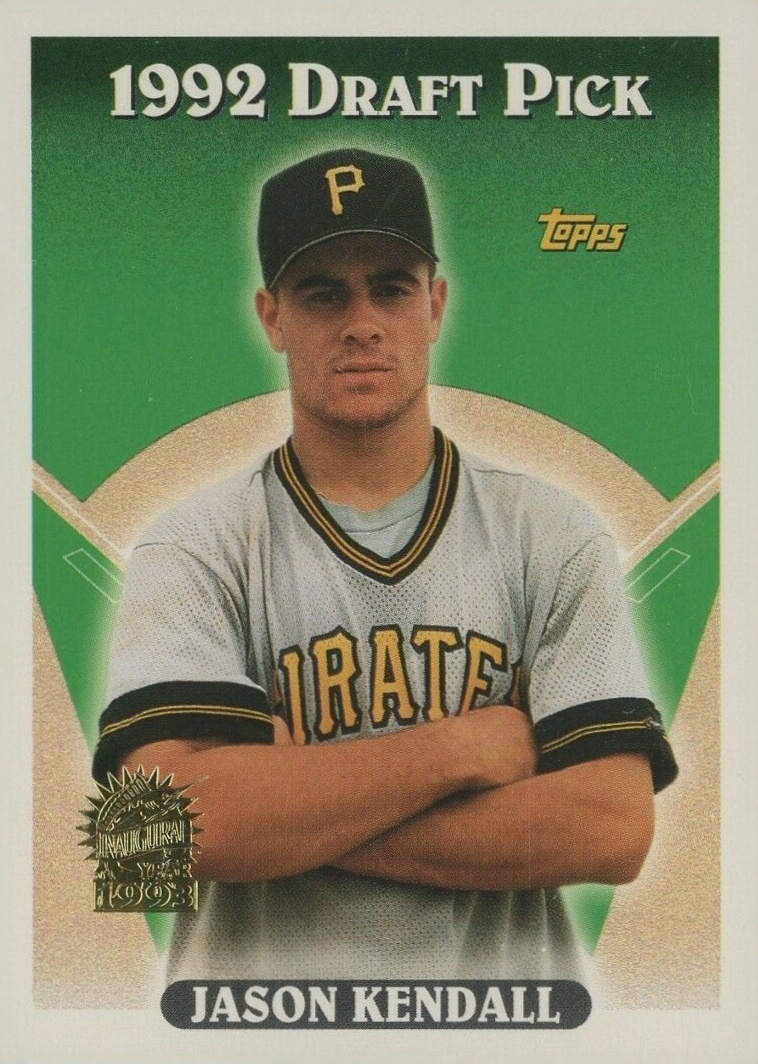 1993 Topps Jason Kendall #334 Baseball Card