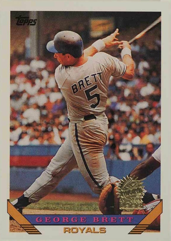 1993 Topps George Brett #397 Baseball Card
