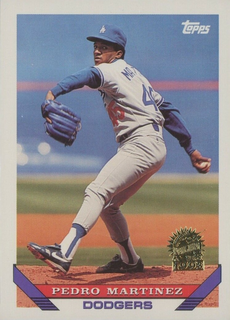 1993 Topps Pedro Martinez #557 Baseball Card