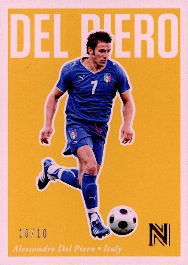 2017 Panini Nobility Alessandro Del Piero #59 Soccer Card