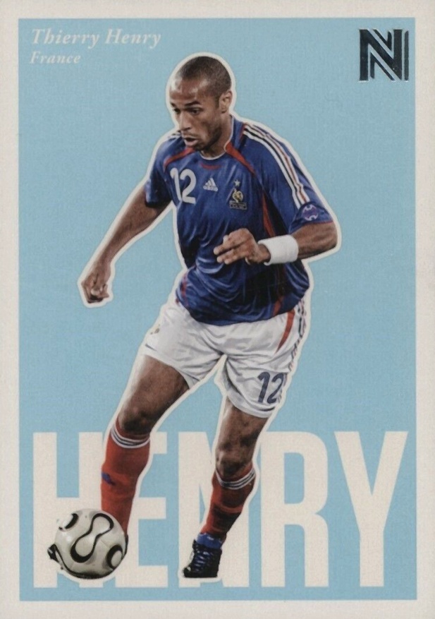 2017 Panini Nobility Thierry Henry #93 Soccer Card