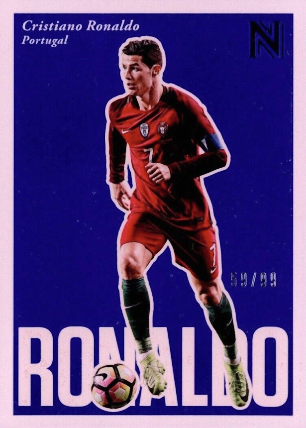 2017 Panini Nobility Cristiano Ronaldo #98 Soccer Card
