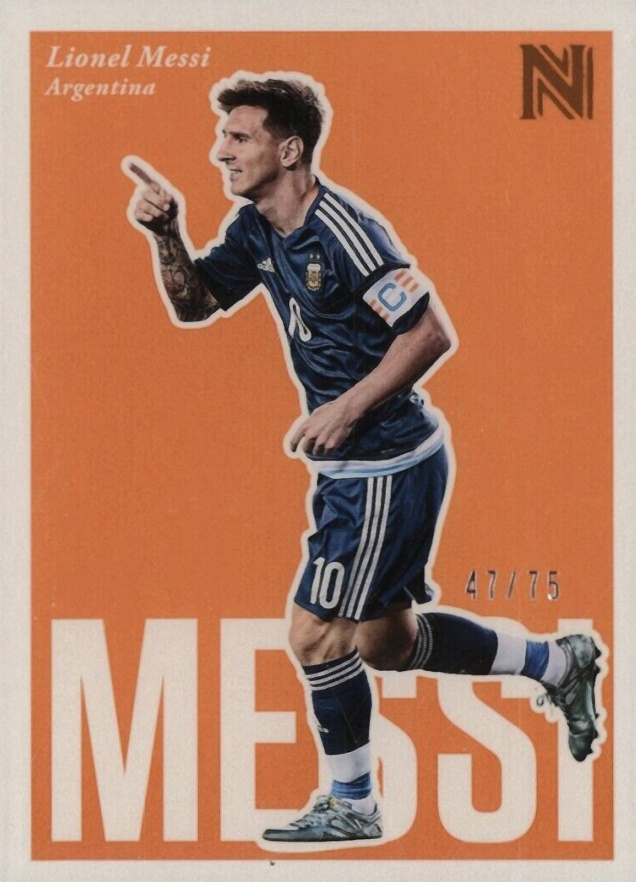 2017 Panini Nobility Lionel Messi #99 Soccer Card