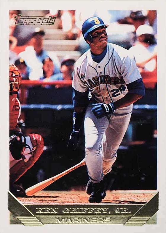 1993 Topps Gold Ken Griffey Jr. #179 Baseball Card