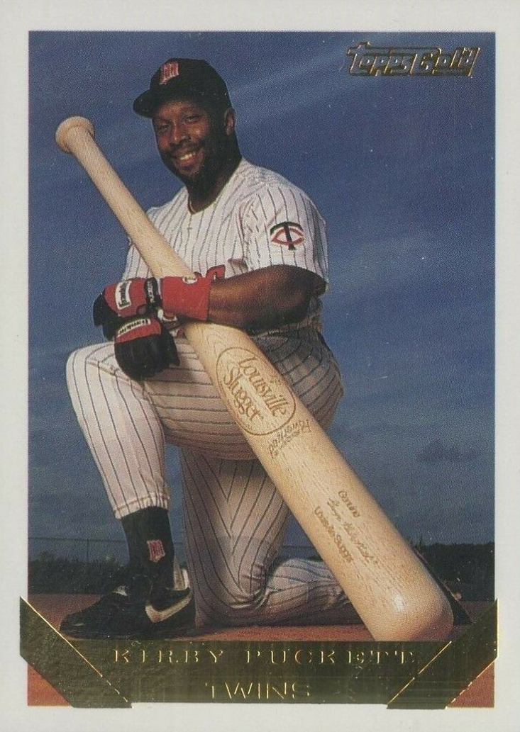 1993 Topps Gold Kirby Puckett #200 Baseball Card