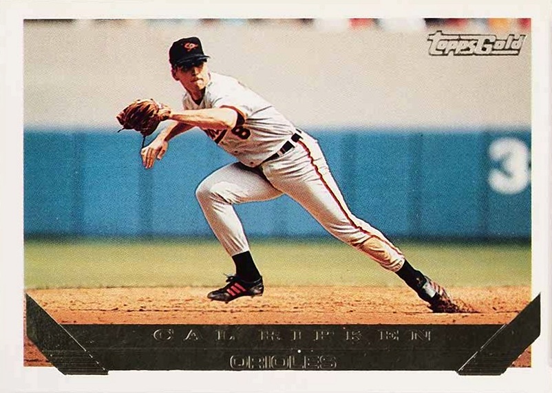 1993 Topps Gold Cal Ripken Jr. #300 Baseball Card