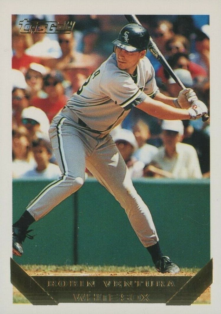 1993 Topps Gold Robin Ventura #770 Baseball Card