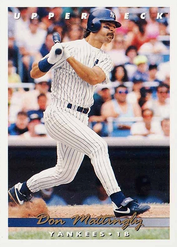 1993 Upper Deck Don Mattingly #134 Baseball Card