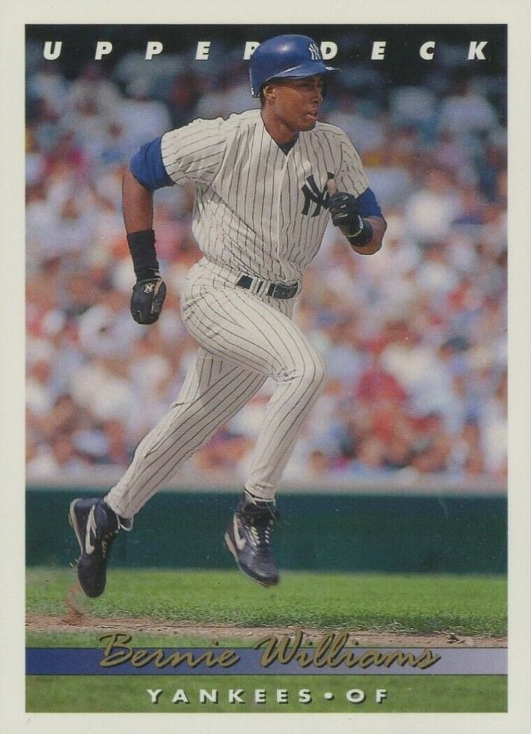 1993 Upper Deck Bernie Williams #332 Baseball Card