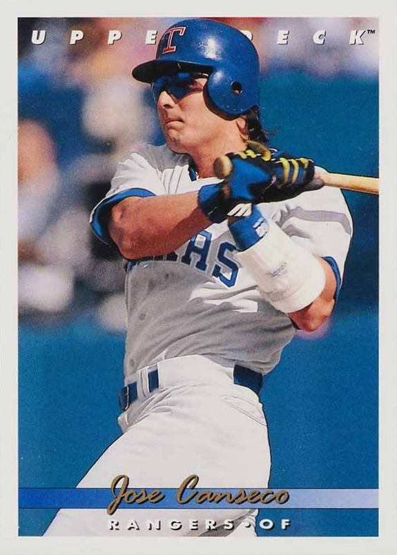 1993 Upper Deck Jose Canseco #365 Baseball Card