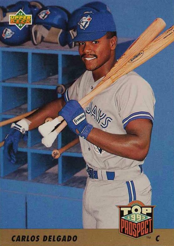 1993 Upper Deck Carlos Delgado #425 Baseball Card