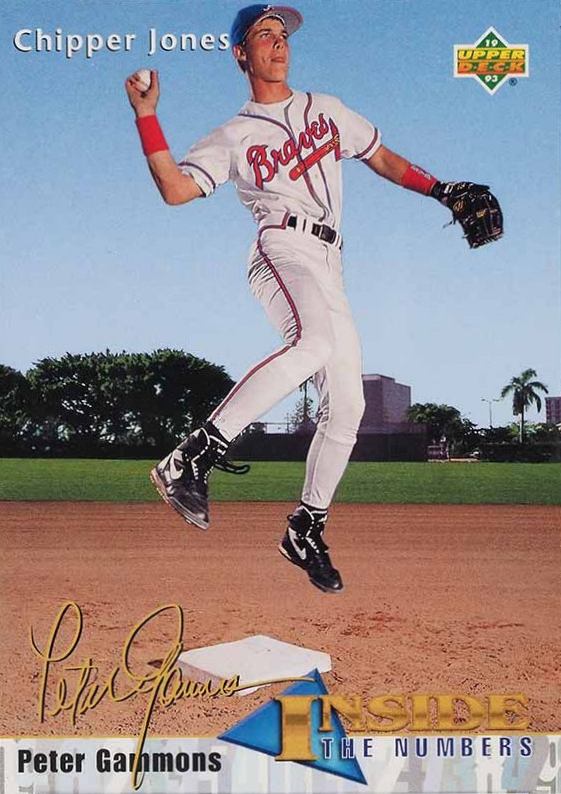 1993 Upper Deck Chipper Jones #459 Baseball Card