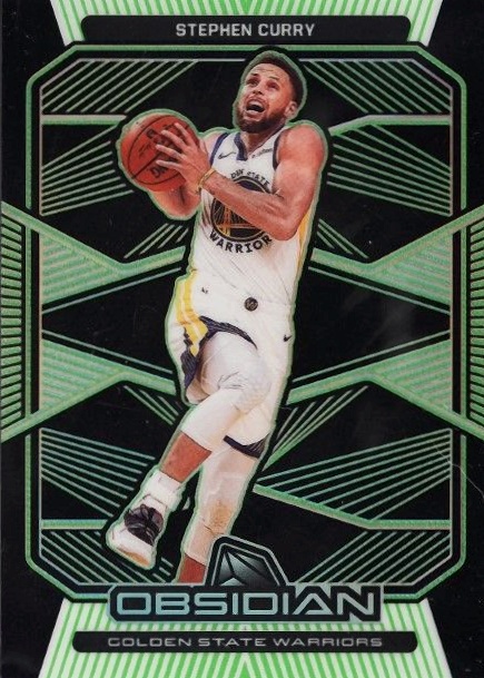 2019 Panini Obsidian Stephen Curry #3 Basketball Card