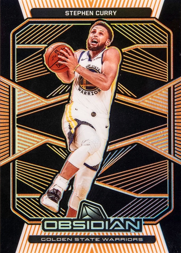 2019 Panini Obsidian Stephen Curry #3 Basketball Card