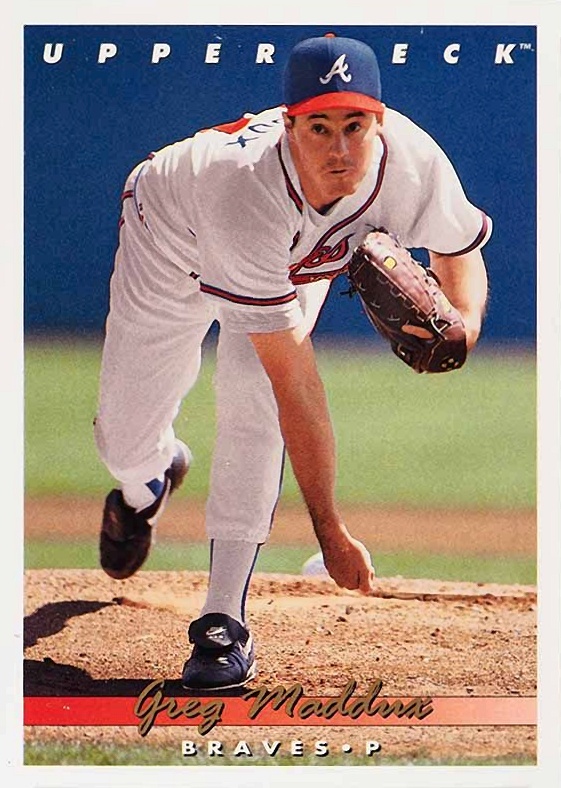 1993 Upper Deck Greg Maddux #535 Baseball Card