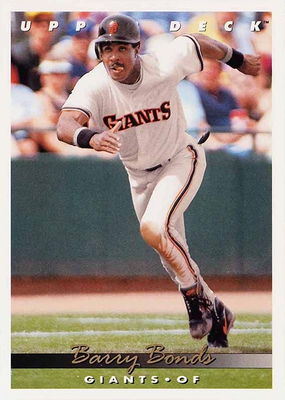 1993 Upper Deck Barry Bonds #567 Baseball Card