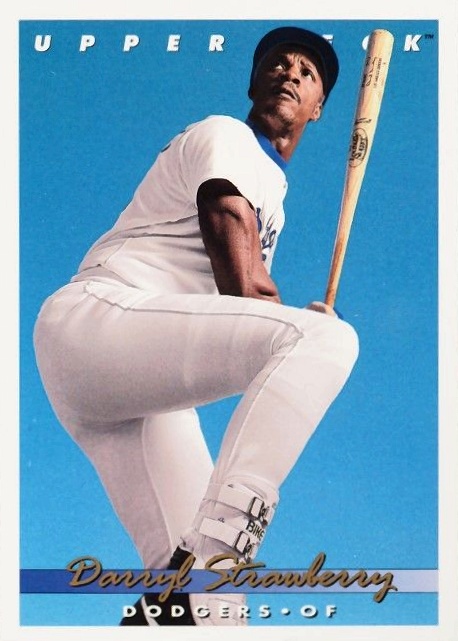 1993 Upper Deck Darryl Strawberry #575 Baseball Card