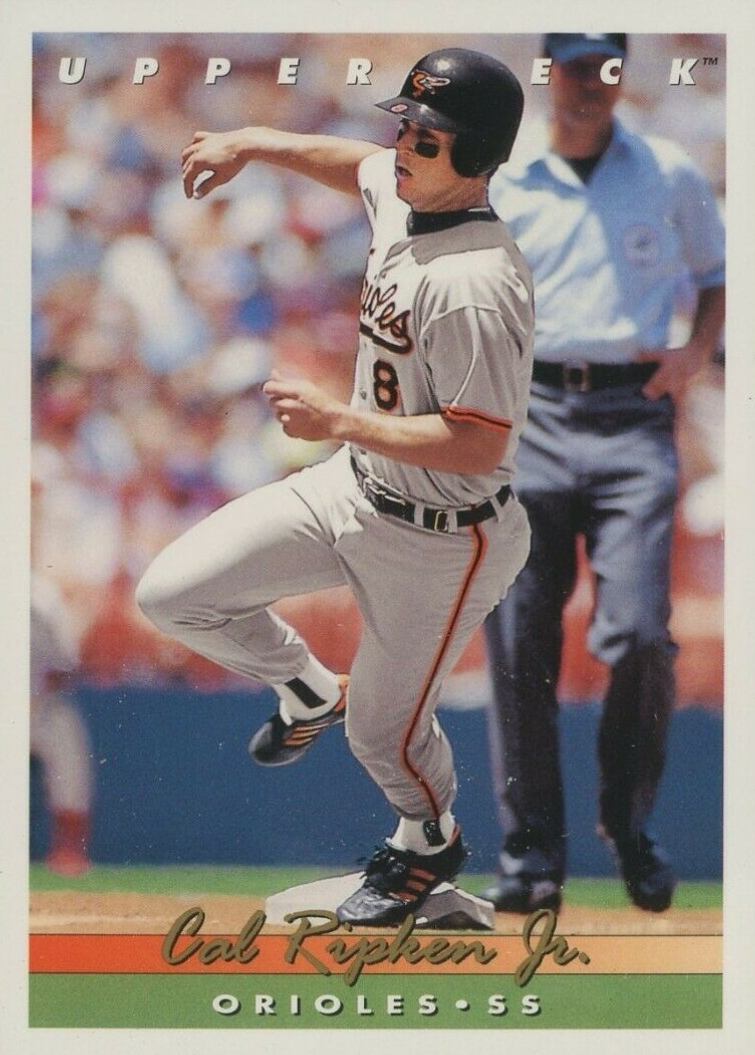 1993 Upper Deck Cal Ripken Jr. #585 Baseball Card