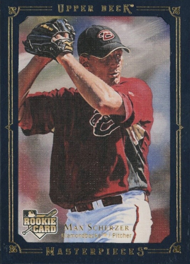 2008 Upper Deck Masterpieces Max Scherzer #5 Baseball Card