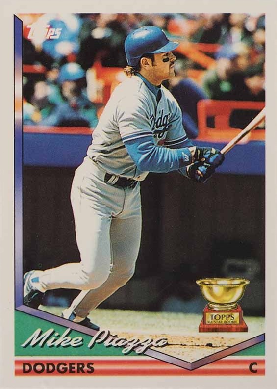1994 Topps Mike Piazza #1 Baseball Card
