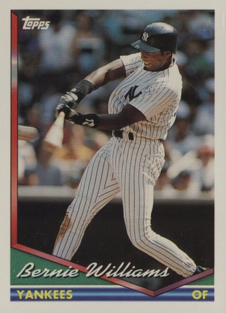 1994 Topps Bernie Williams #2 Baseball Card