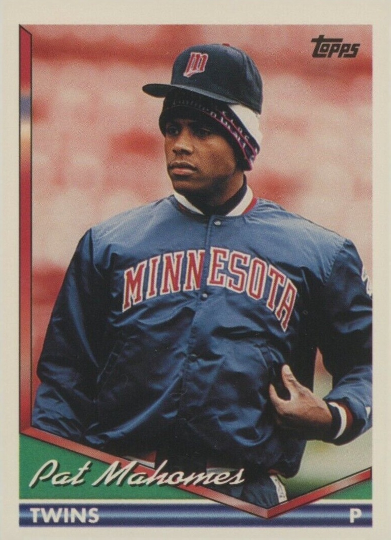 1994 Topps Pat Mahomes #43 Baseball Card