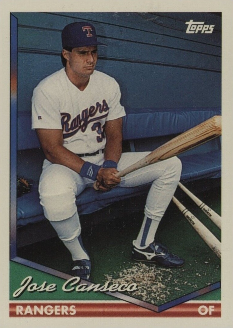 1994 Topps Jose Canseco #80 Baseball Card