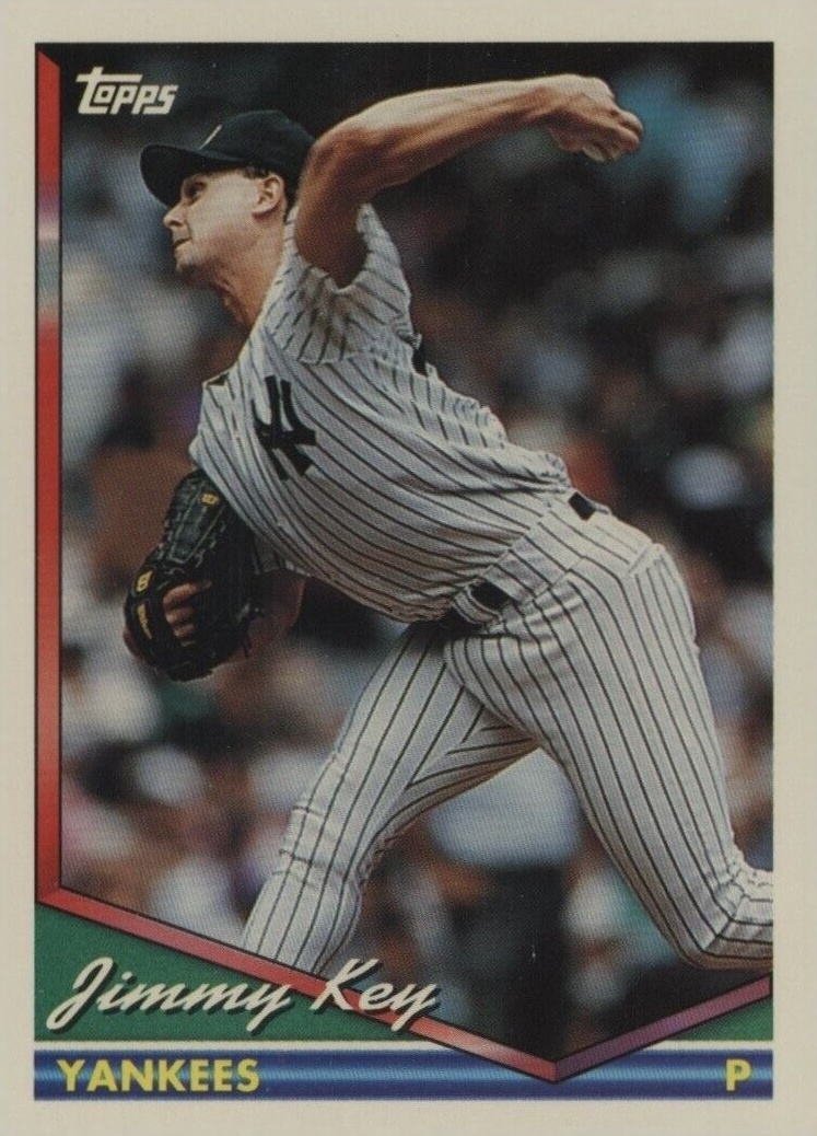 1994 Topps Jimmy Key #120 Baseball Card