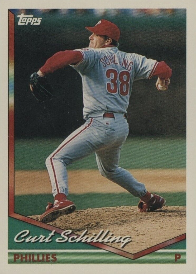 1994 Topps Curt Schilling #142 Baseball Card