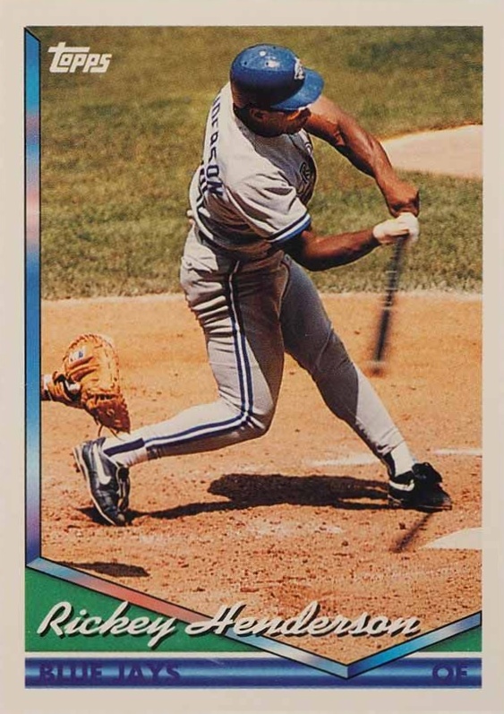 1994 Topps Rickey Henderson #248 Baseball Card