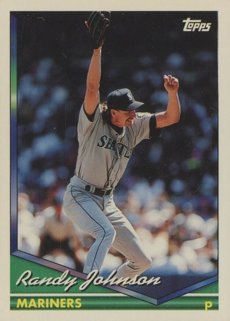 1994 Topps Randy Johnson #290 Baseball Card