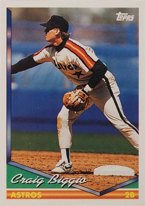1994 Topps Craig Biggio #305 Baseball Card