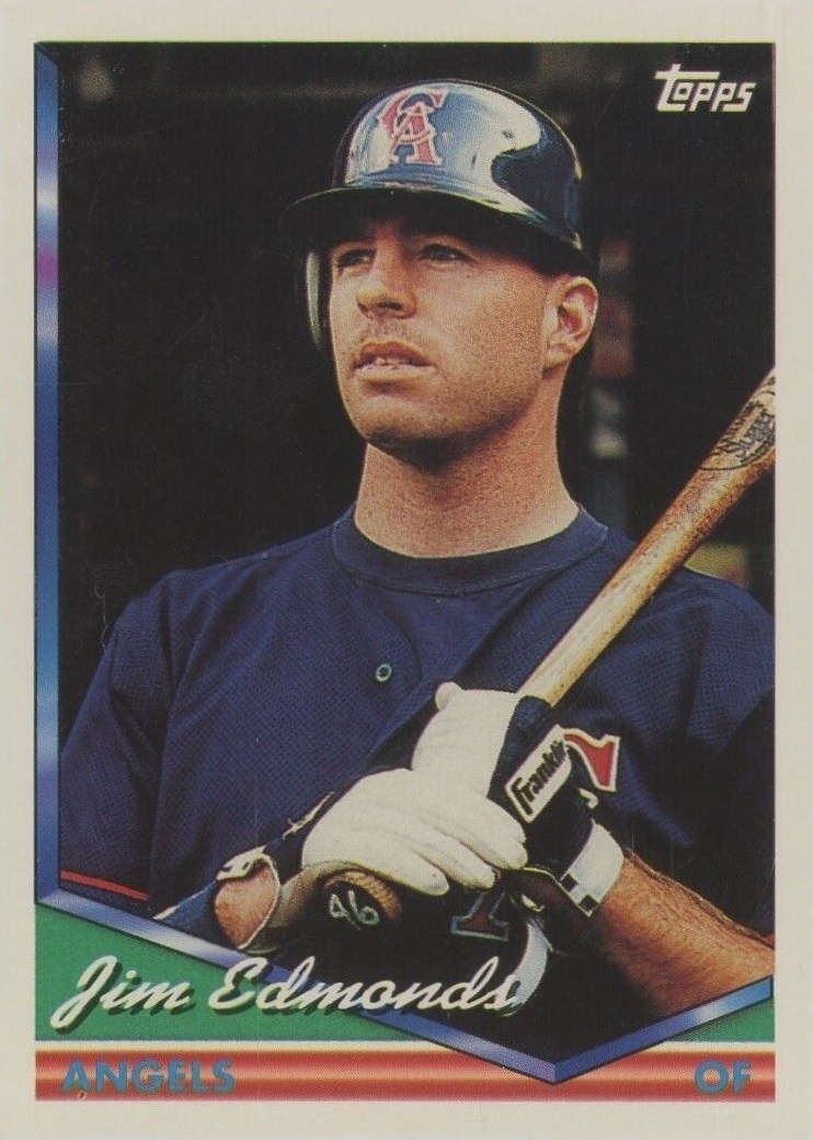 1994 Topps Jim Edmonds #404 Baseball Card