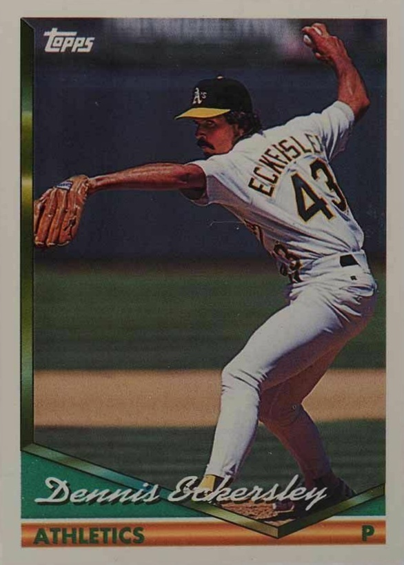 1994 Topps Dennis Eckersley #465 Baseball Card