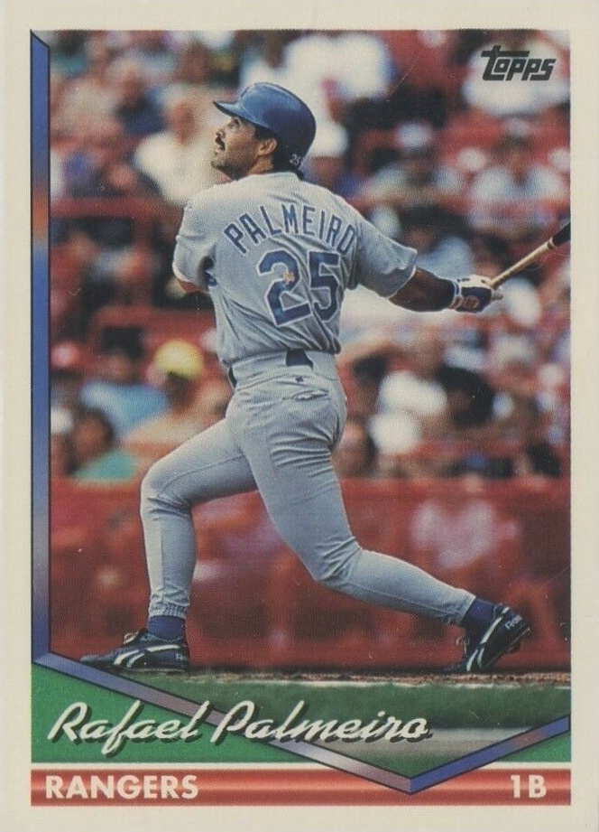 1994 Topps Rafael Palmeiro #470 Baseball Card
