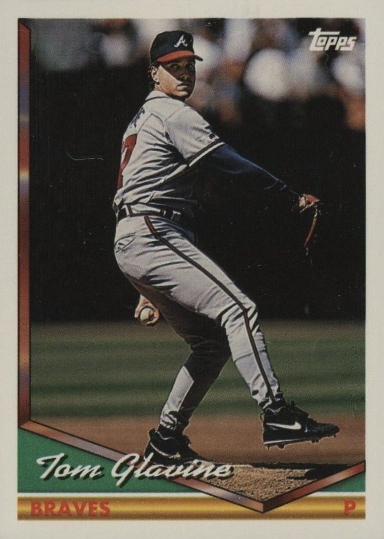 1994 Topps Tom Glavine #475 Baseball Card