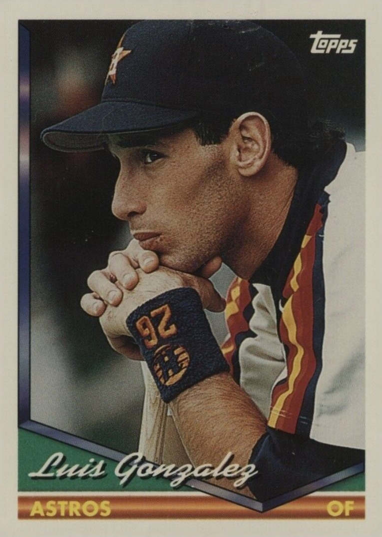 1994 Topps Luis Gonzalez #484 Baseball Card