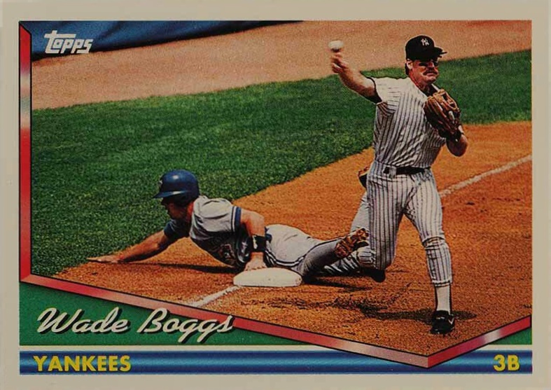 1994 Topps Wade Boggs #520 Baseball Card