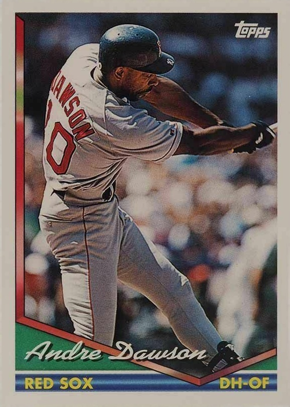 1994 Topps Andre Dawson #595 Baseball Card