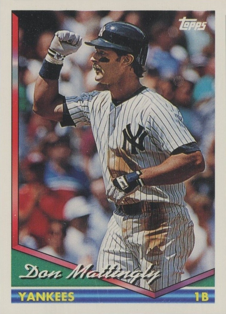 1994 Topps Don Mattingly #600 Baseball Card