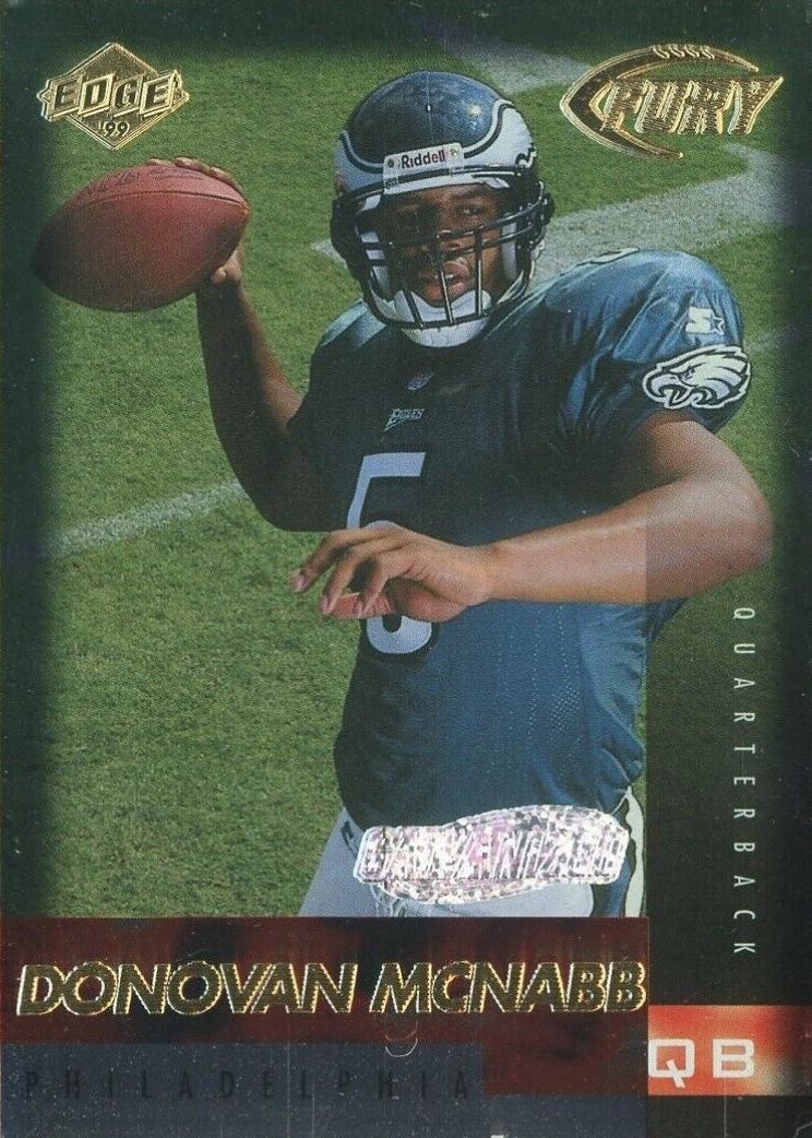 1999 Collector's Edge Fury Donovan McNabb #186 Football Card