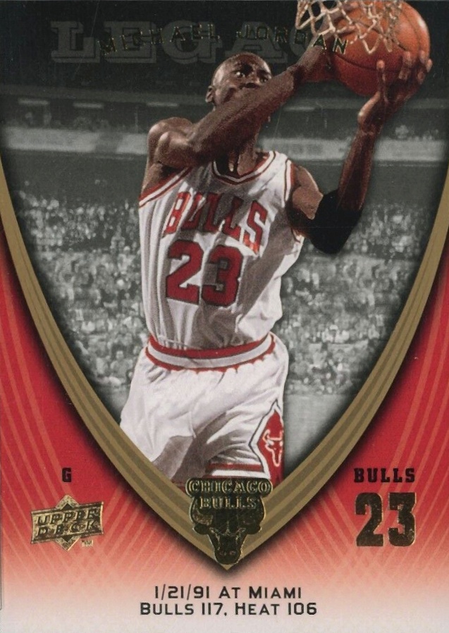 2008 Upper Deck Jordan Legacy  Michael Jordan #466 Basketball Card