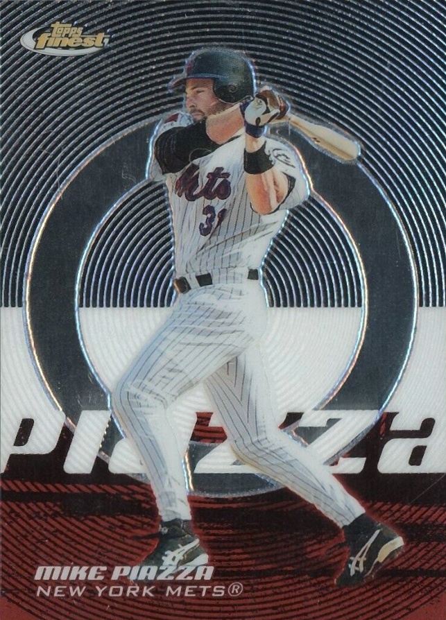 2005 Finest Mike Piazza #109 Baseball Card