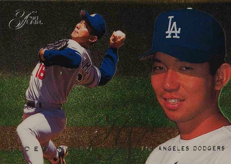 1995 Flair Hideo Nomo #368 Baseball Card