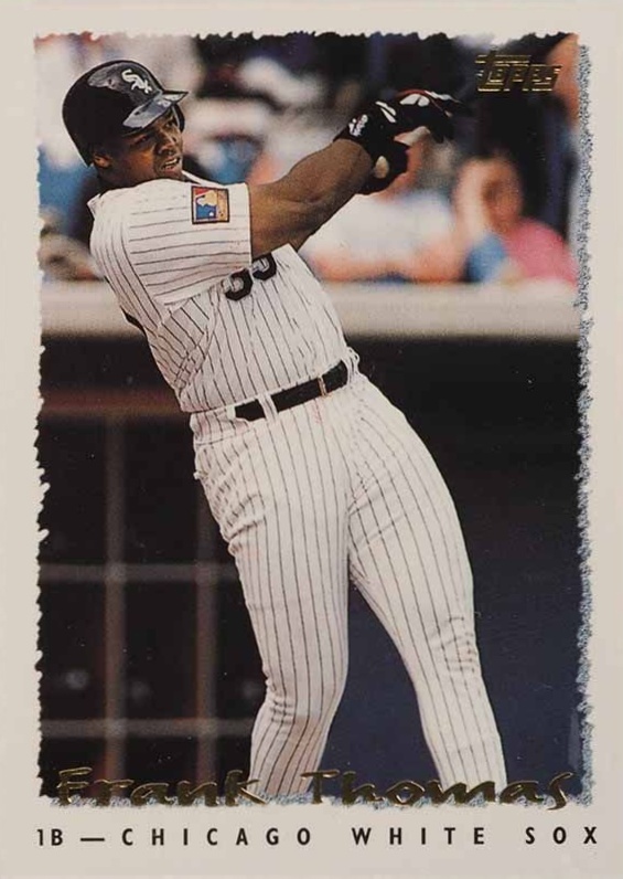 1995 Topps Frank Thomas #1 Baseball Card