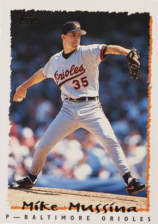 1995 Topps Mike Mussina #50 Baseball Card