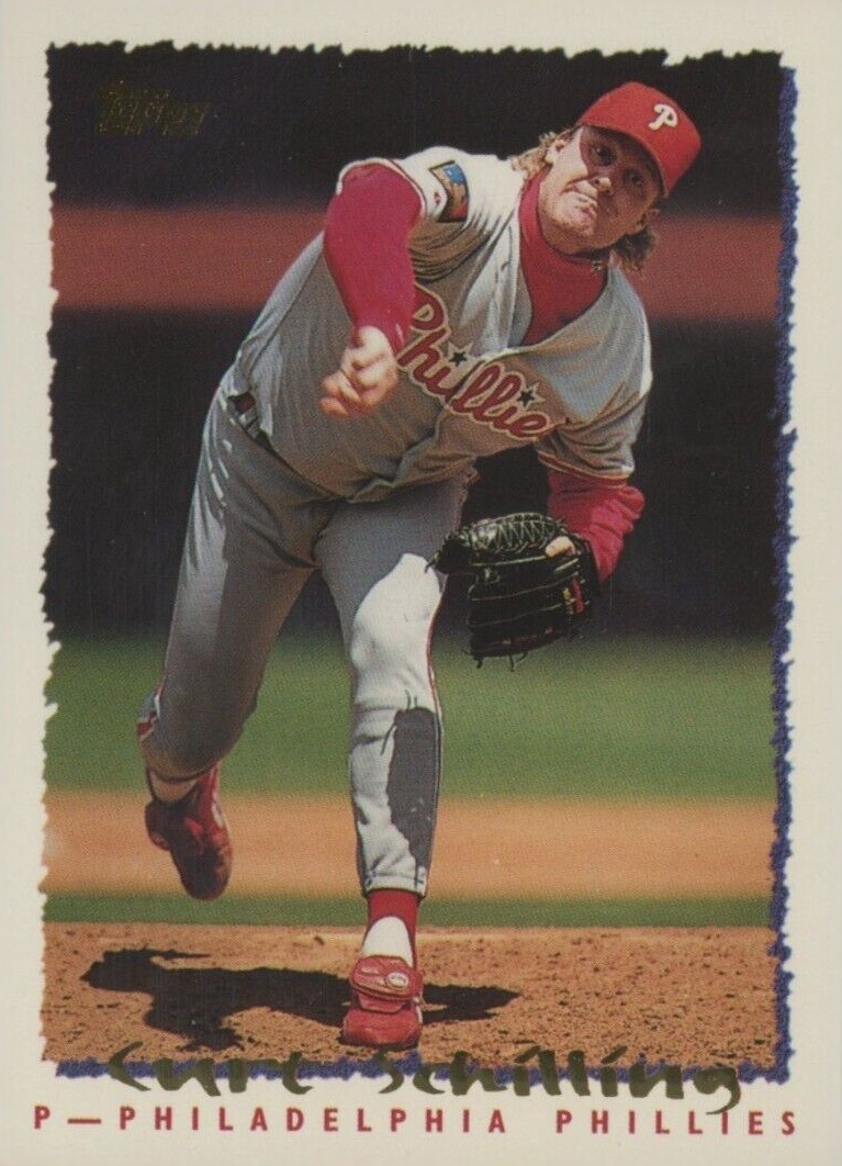 1995 Topps Curt Schilling #297 Baseball Card