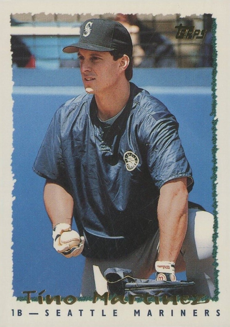 1995 Topps Tino Martinez #377 Baseball Card